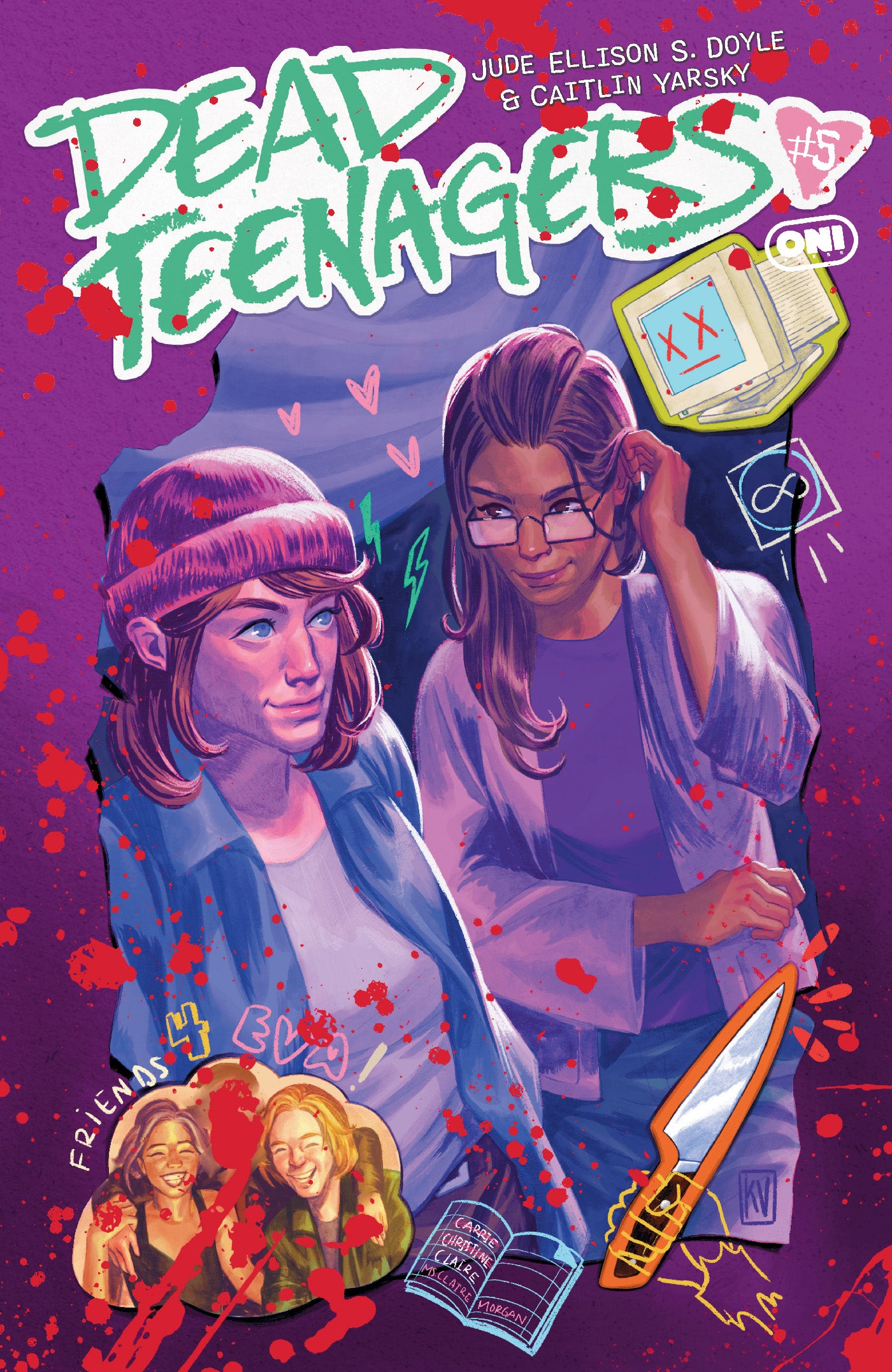 DEAD TEENAGERS #5 (OF 5) CVR B KEYLA VALERIO VAR (29 Jul Release)
