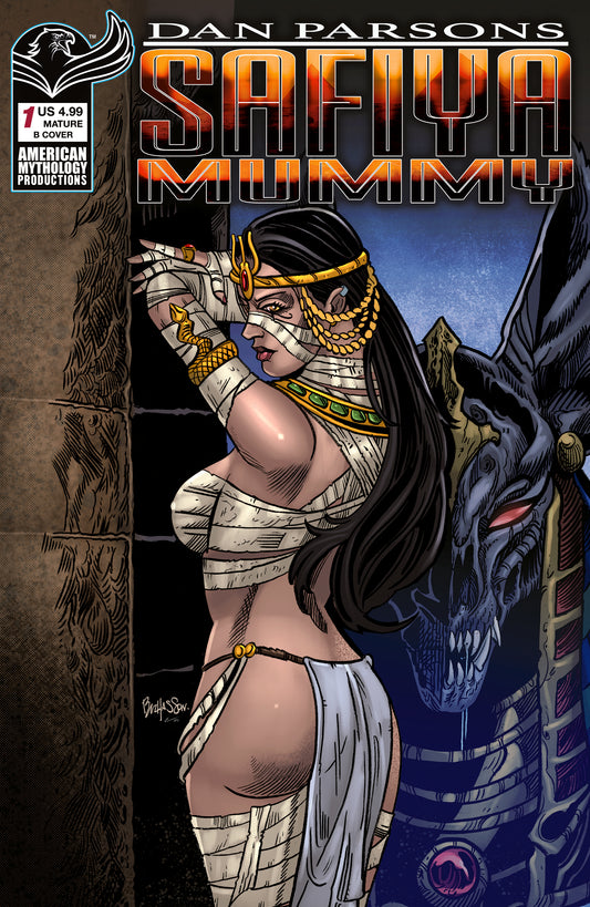 DAN PARSONS SAFIYA MUMMY #1 CVR B BUZ HASSON VAR (MR) (15 Jul Release)