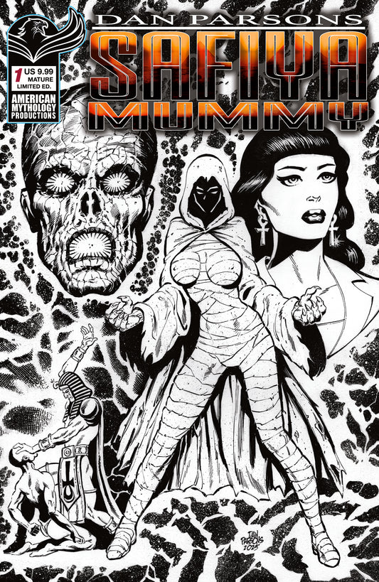 DAN PARSONS SAFIYA MUMMY #1 CVR C DAN PARSONS LIMITED EDITION VAR (MR) (15 Jul Release)