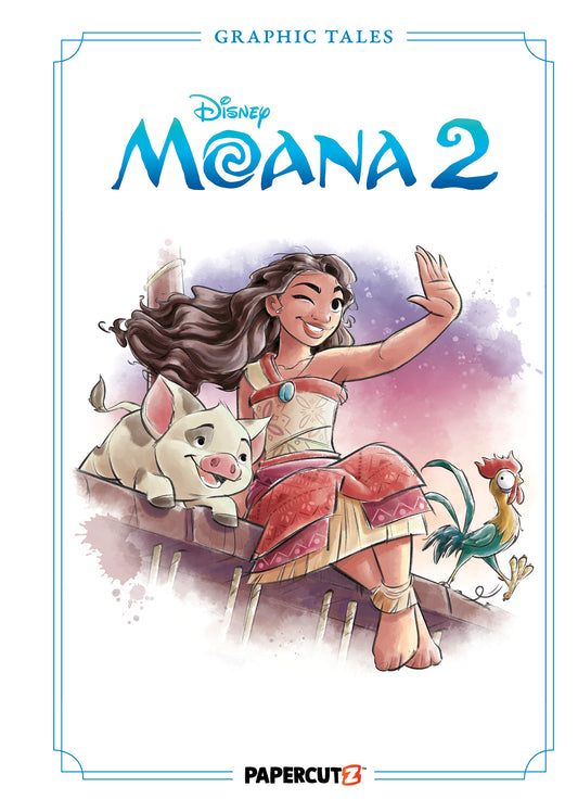 DISNEY GRAPHIC TALES HC MOANA 2 (22 Jul Release)