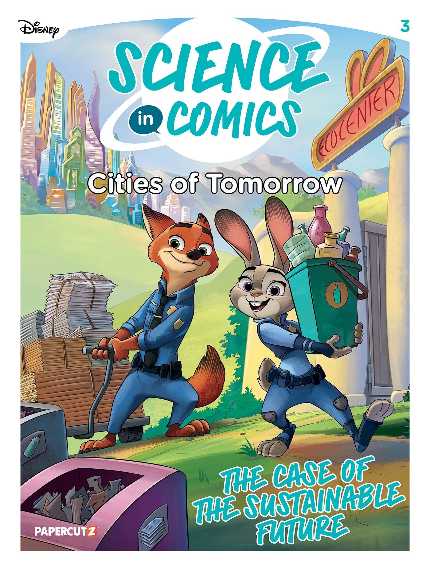 DISNEY SCIENCE IN COMICS TP CITIES OF TOMORROW (08 Jul Release)