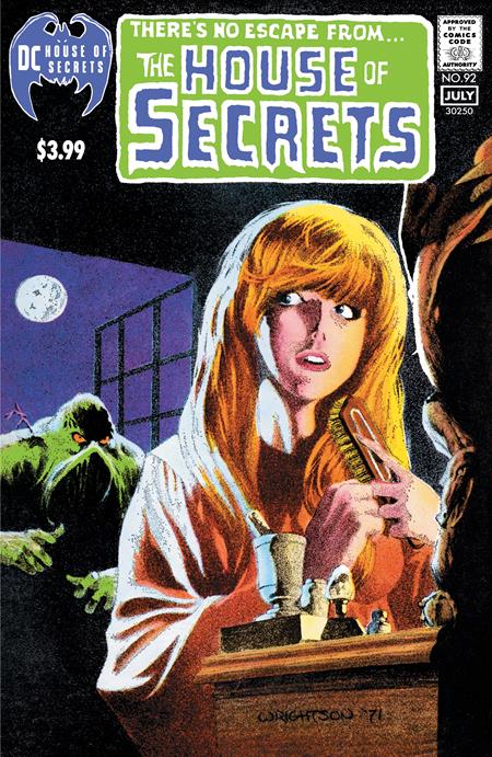 HOUSE OF SECRETS #92 FACSIMILE EDITION (2024) CVR A BERNIE WRIGHTSON - Comicbookeroo