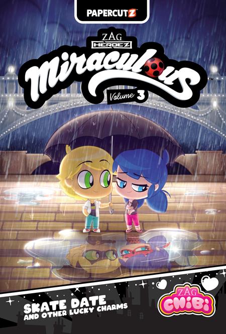 MIRACULOUS LADYBUG CHIBI TP VOL 03 SKATE DATE & OTHER LUCKY CHARMS (Backorder, Allow 4-5 Weeks)