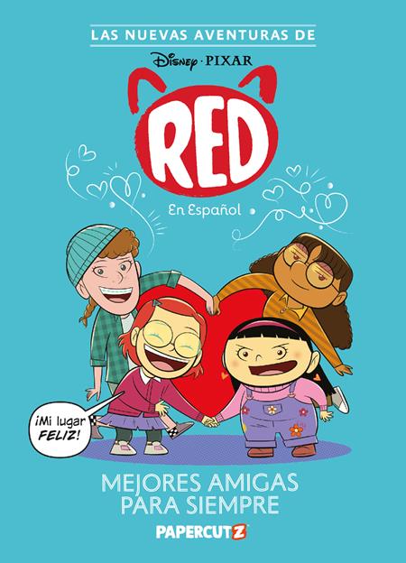 NEW ADVENTURES OF TURNING RED TP VOL 01 BESTIES 4EVER SPANISH ED (Backorder, Allow 4-5 Weeks)