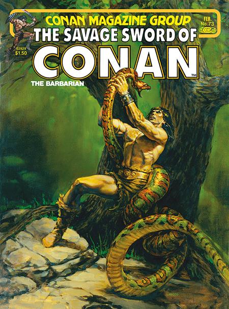 SAVAGE SWORD OF CONAN THE ORIGINAL COMICS OMNIBUS HC VOL 06 DIRECT MARKET EDITION JOE CHIODO CVR (MR) (Backorder, Allow 4-5 Weeks)