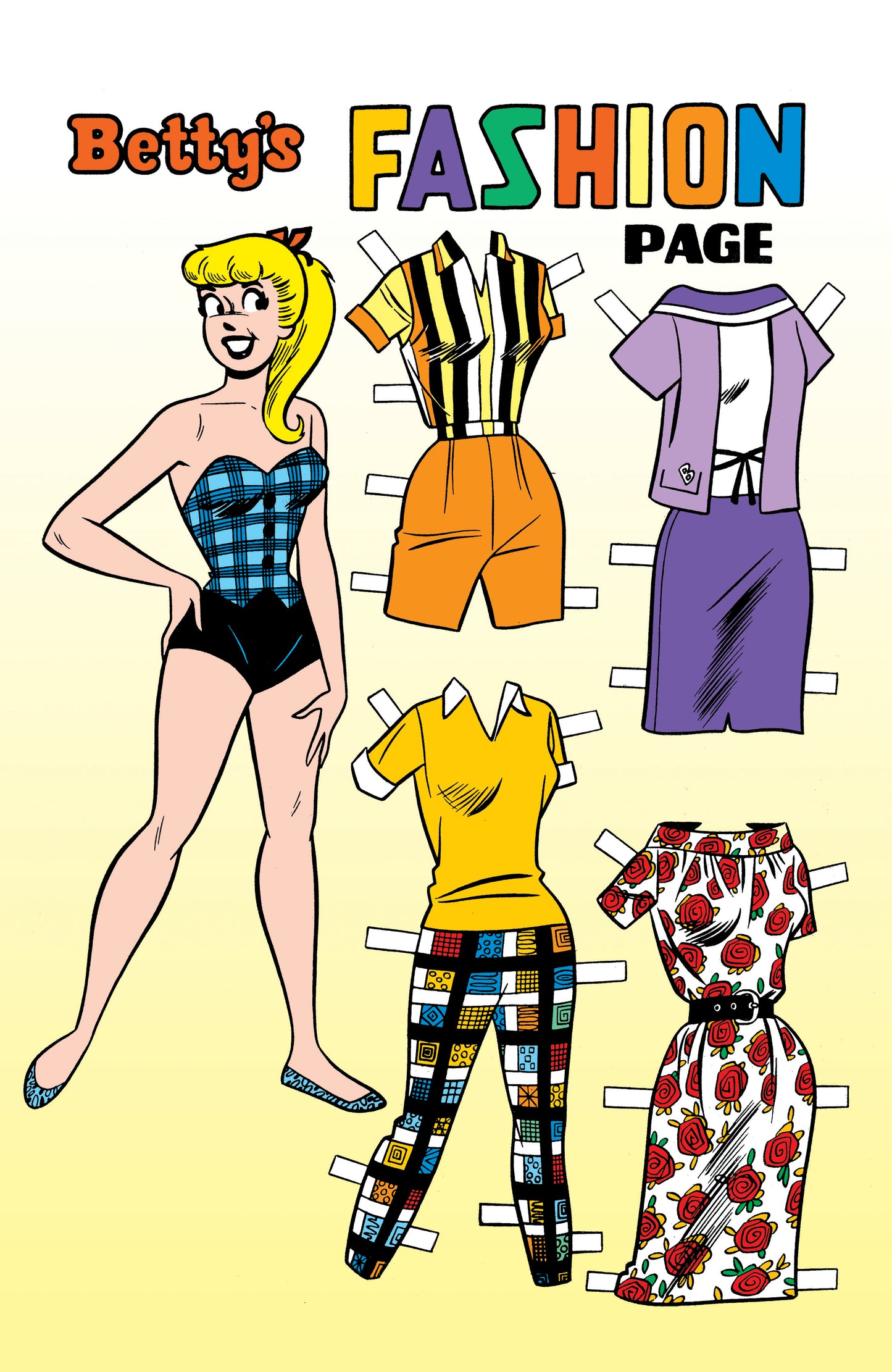 ARCHIE COMICS 85TH ANNIVERSARY PRESENTS BETTY & VERONICA FASHION PAGES (ONE-SHOT) CVR E DAN DECARLO SILVER FOIL BETTY PIN-UP VAR (26 Aug Release)