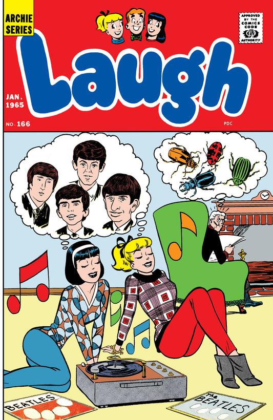 LAUGH #166 FACSIMILE EDITION CVR A HARRY LUCEY MARIO ACQUAVIVA (12 Aug Release)