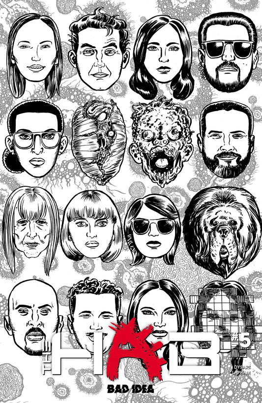 HAB #5 (OF 5) CVR C DAVID LAPHAM BW OUTBREAK SKULLS VAR (26 Aug Release)