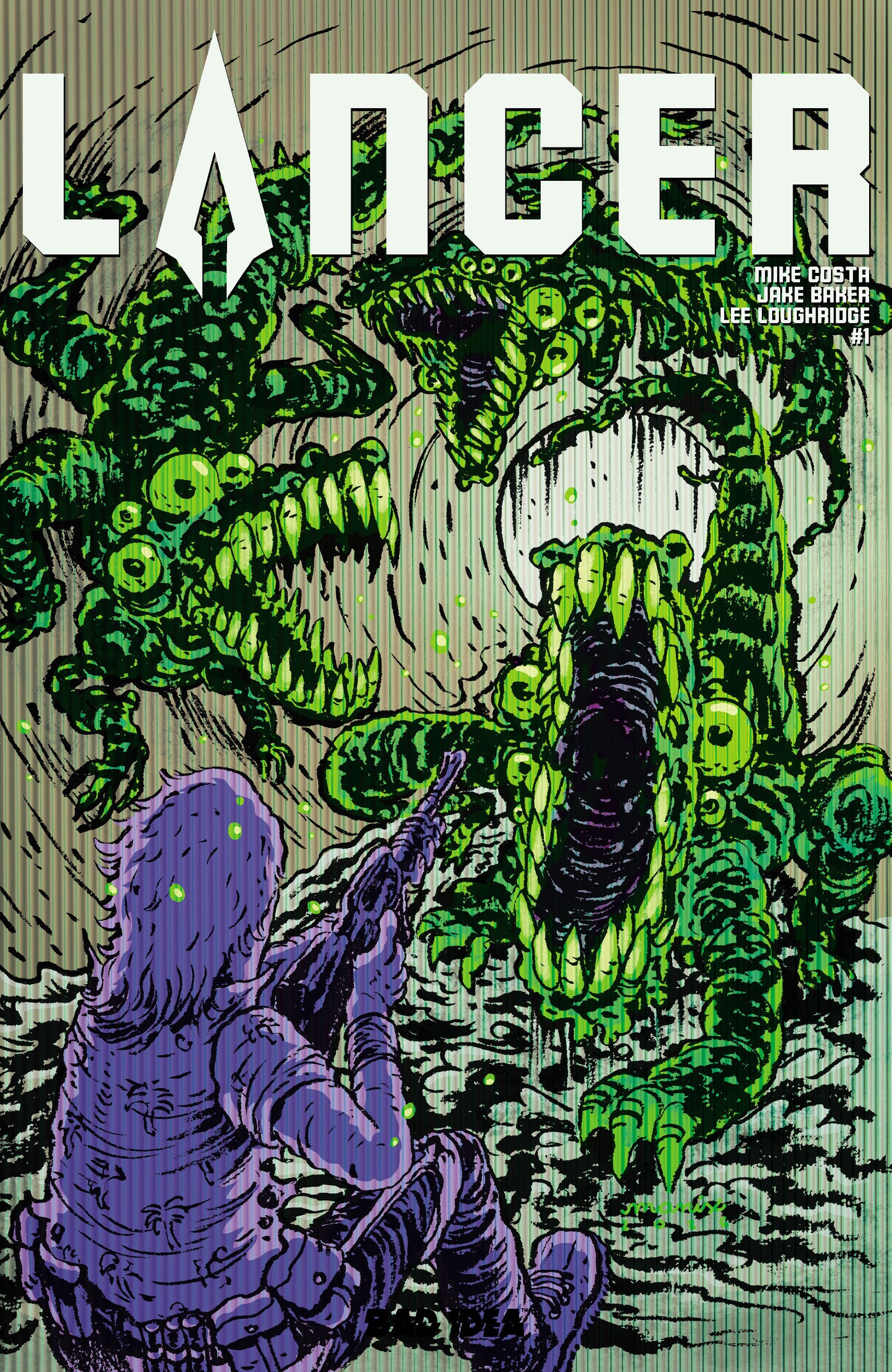 LANCER #1 (OF 4) CVR D MANIX ABRERA AUGMENTED REALITY VAR (12 Aug Release)