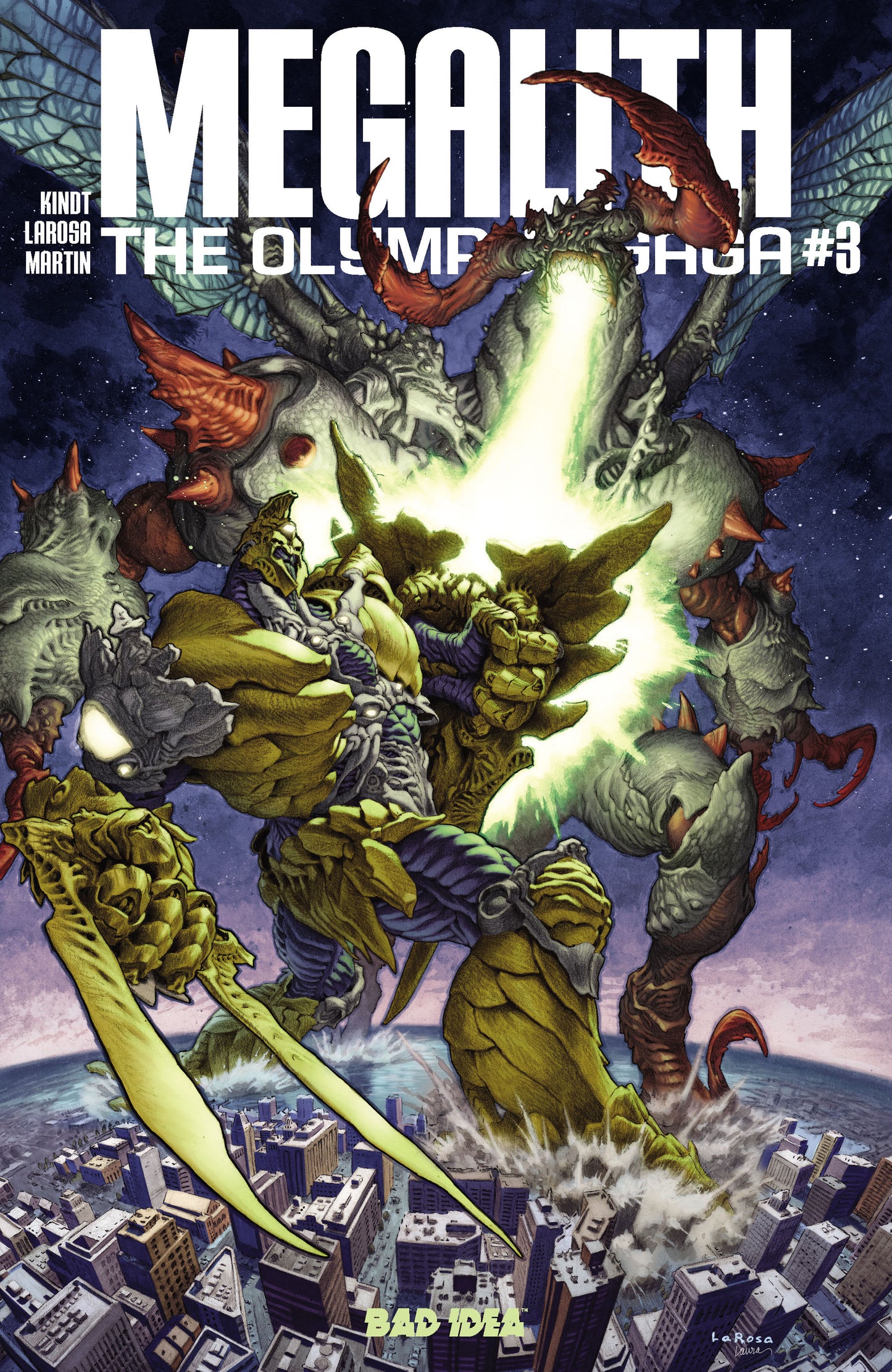 OLYMPUS SAGA MEGALITH #3 (OF 4) CVR A LEWIS LAROSA (19 Aug Release)
