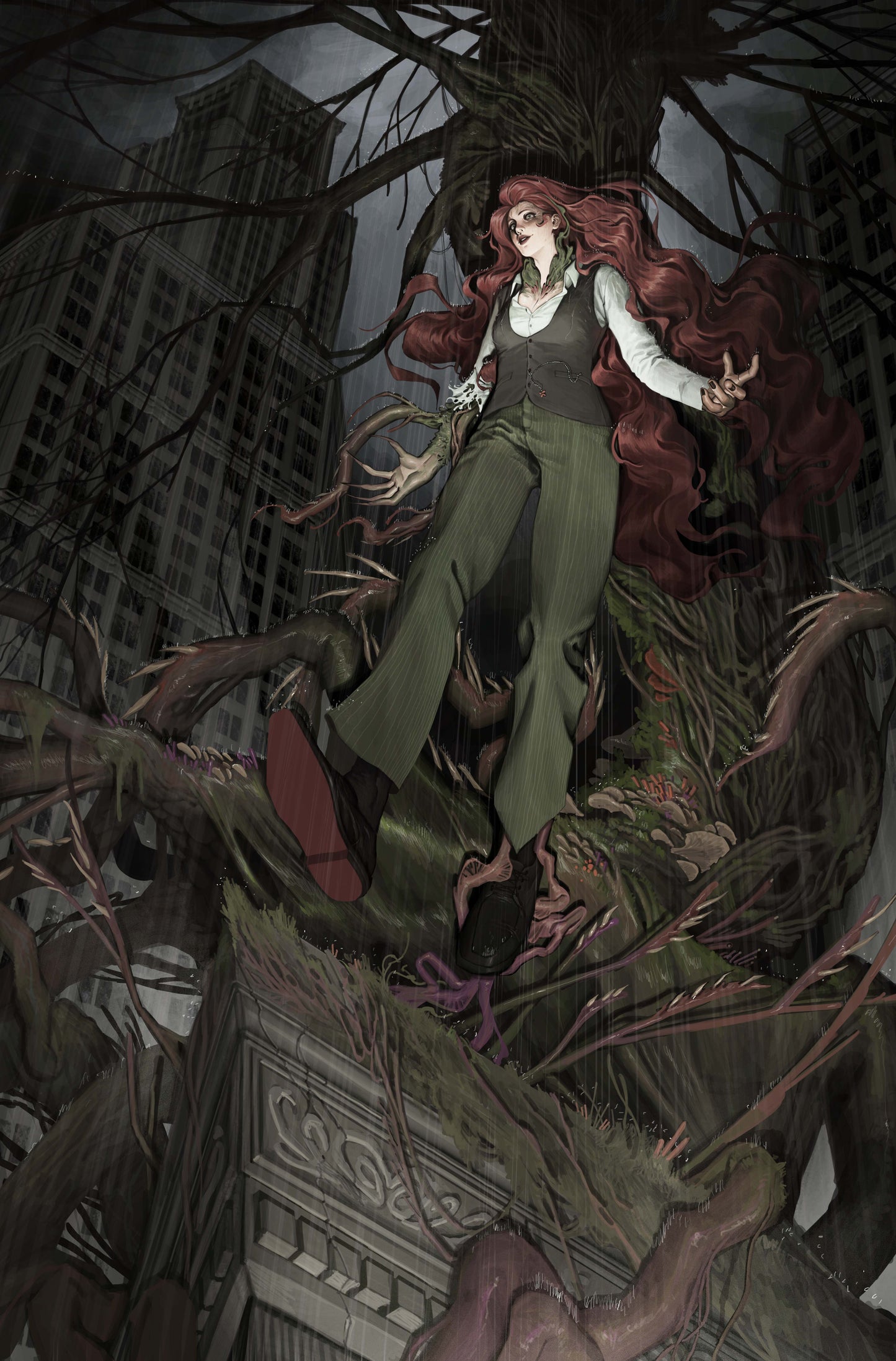 POISON IVY #47 CVR D MANNY VINCENT CARBONILLA CARD STOCK VAR (BATMAN BAD SEEDS) (26 Aug Release)