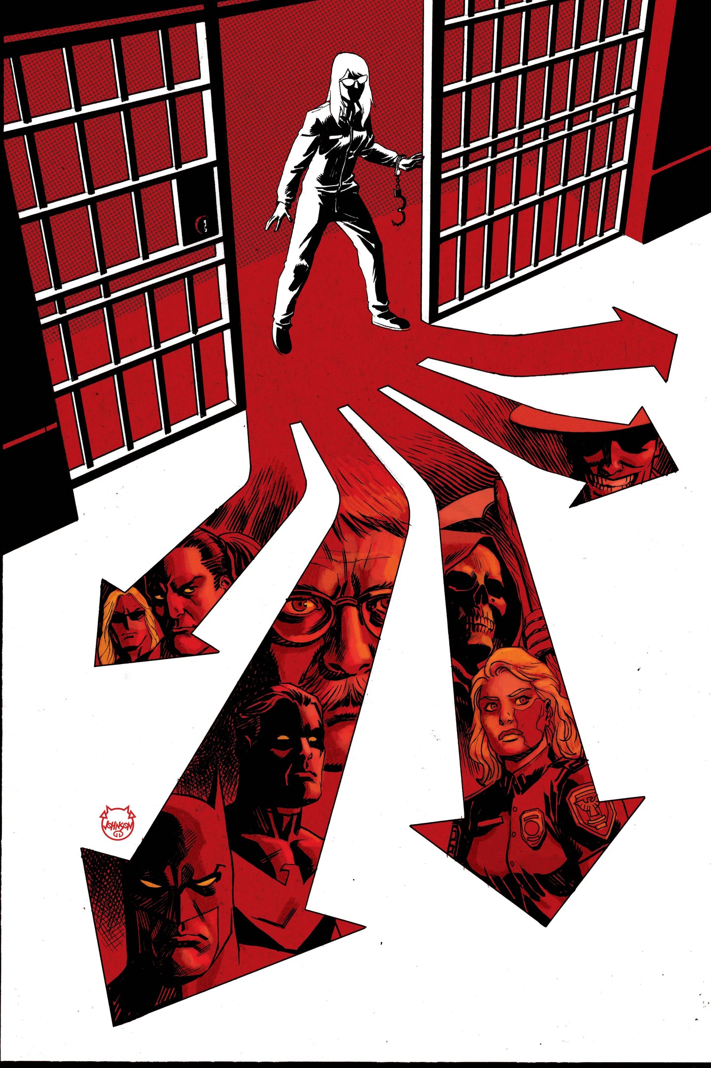 BARBARA GORDON BREAKOUT #4 CVR C DAVE JOHNSON CARD STOCK VAR (12 Aug Release)