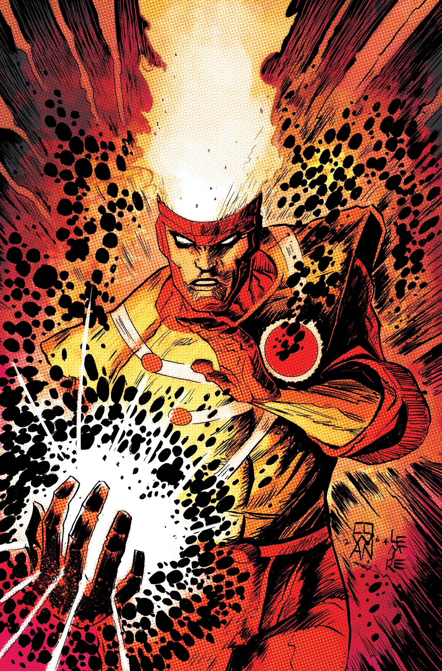 FURY OF FIRESTORM #5 (OF 8) CVR B DENYS COWAN & JEFF LEMIRE CARD STOCK VAR (12 Aug Release)