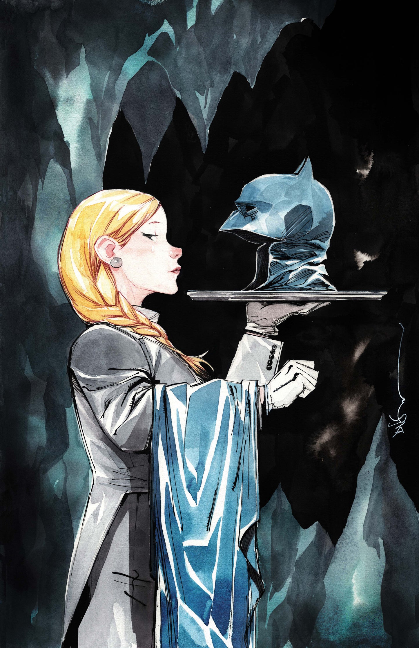 BATMAN #12 CVR B DUSTIN NGUYEN CARD STOCK VAR (05 Aug Release)