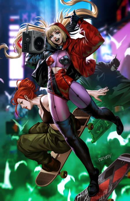 HARLEY QUINN #65 CVR D DERRICK CHEW CARD STOCK VAR (26 Aug Release)