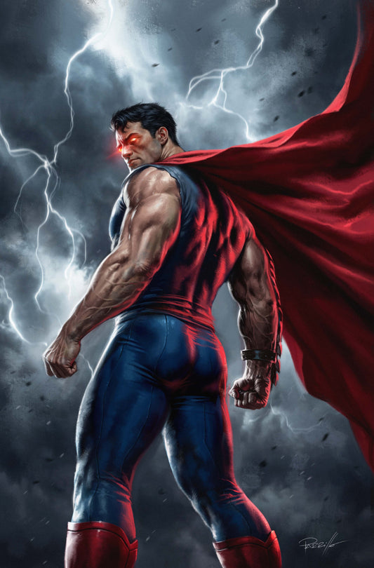 ADVENTURES OF SUPERMAN BOOK OF EL #11 (OF 12) CVR B LUCIO PARRILLO CARD STOCK VAR (05 Aug Release)