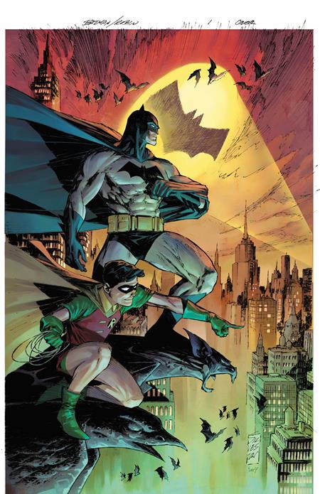 BATMAN & ROBIN YEAR ONE DYNAMIC DUOS #1 (OF 12) CVR B MARC SILVESTRI CARD STOCK VAR (12 Aug Release)