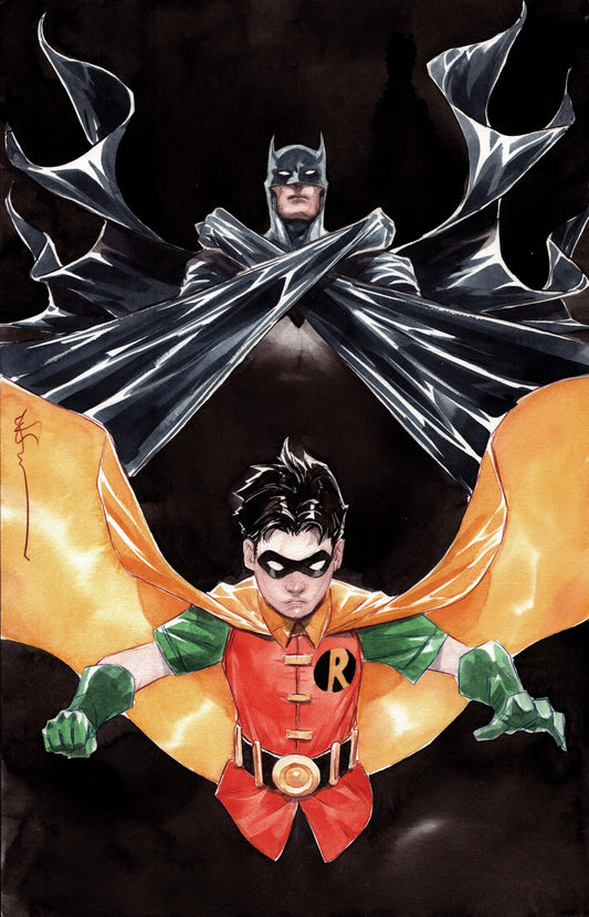 BATMAN & ROBIN YEAR ONE DYNAMIC DUOS #1 (OF 12) CVR C DUSTIN NGUYEN CARD STOCK VAR (12 Aug Release)