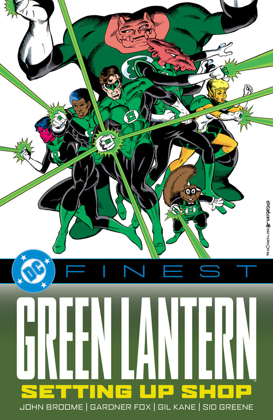 DC FINEST GREEN LANTERN SETTING UP SHOP TP (29 Sep Release)