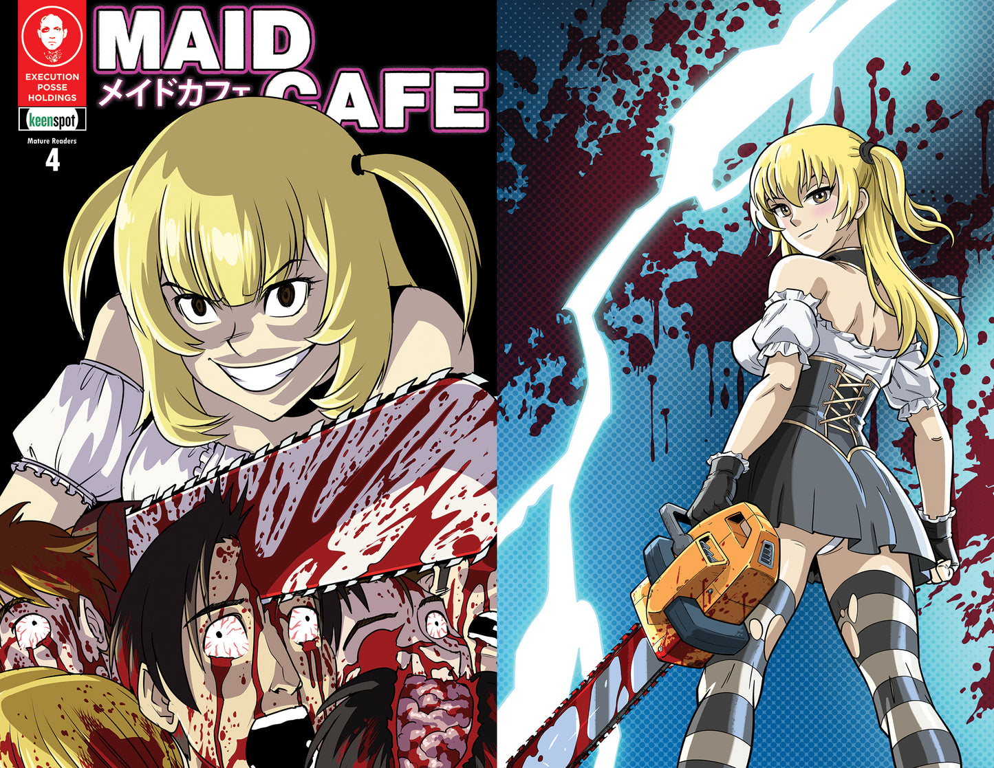 MAID CAFE #4 CVR B REMY EISU MOKHTAR & WILSON GANDOLPHO FLIP COVER VAR (19 Aug Release)