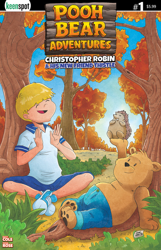 POOH BEAR ADVENTURES CHRISTOPHER ROBIN & HIS NEW FRIEND THISTLE #1 (ONE SHOT) CVR C LUCAS URRUTIA VAR (26 Aug Release)