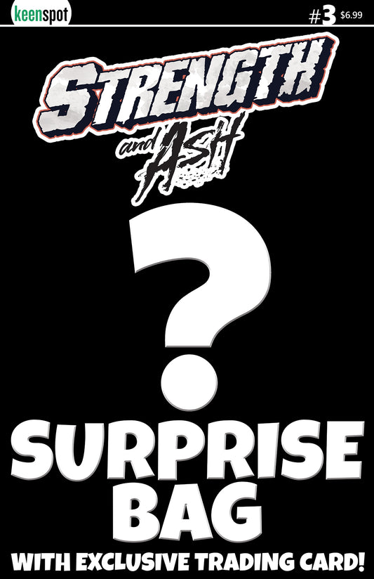 STRENGTH & ASH #3 CVR B SURPRISE COVER BAGGED WITH TRADING CARD VAR (19 Aug Release)