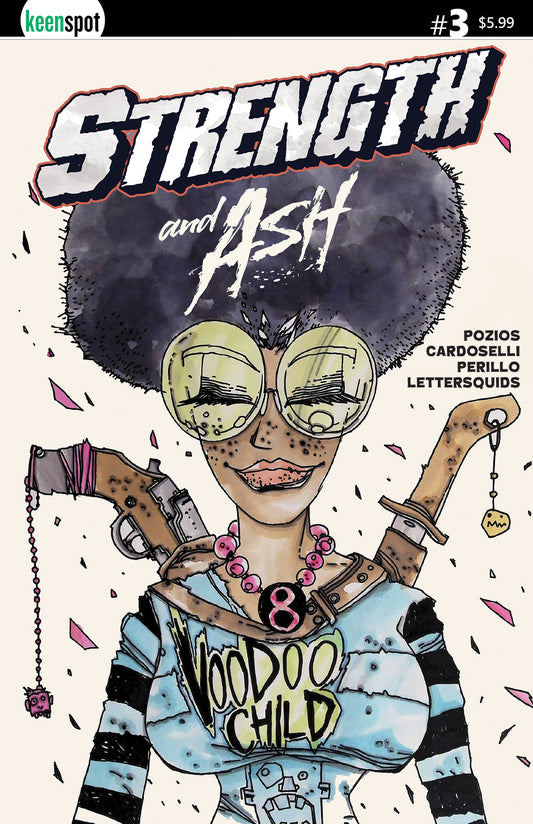 STRENGTH & ASH #3 CVR C STEFANO CARDOSELLI & FRANCESCA PERILLO VOODOO CHILD VAR (19 Aug Release)