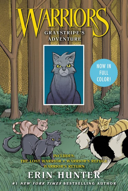 WARRIORS GRAYSTRIPES ADVENTURE 3 IN 1 TP (05 Aug Release)