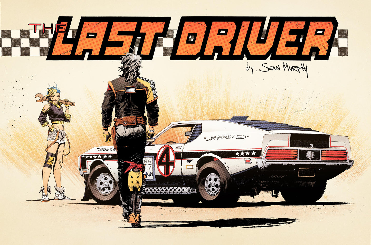 LAST DRIVER #1 (OF 5) CVR B SEAN MURPHY WRAPAROUND VAR (19 Aug Release)