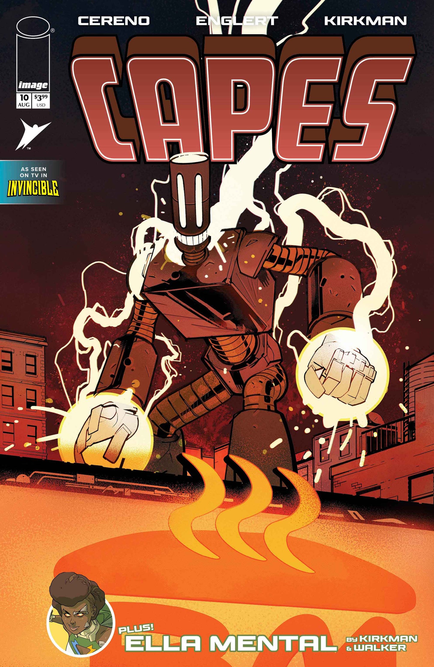 INVINCIBLE UNIVERSE CAPES #10 CVR B CONOR HUGHES VAR (26 Aug Release)