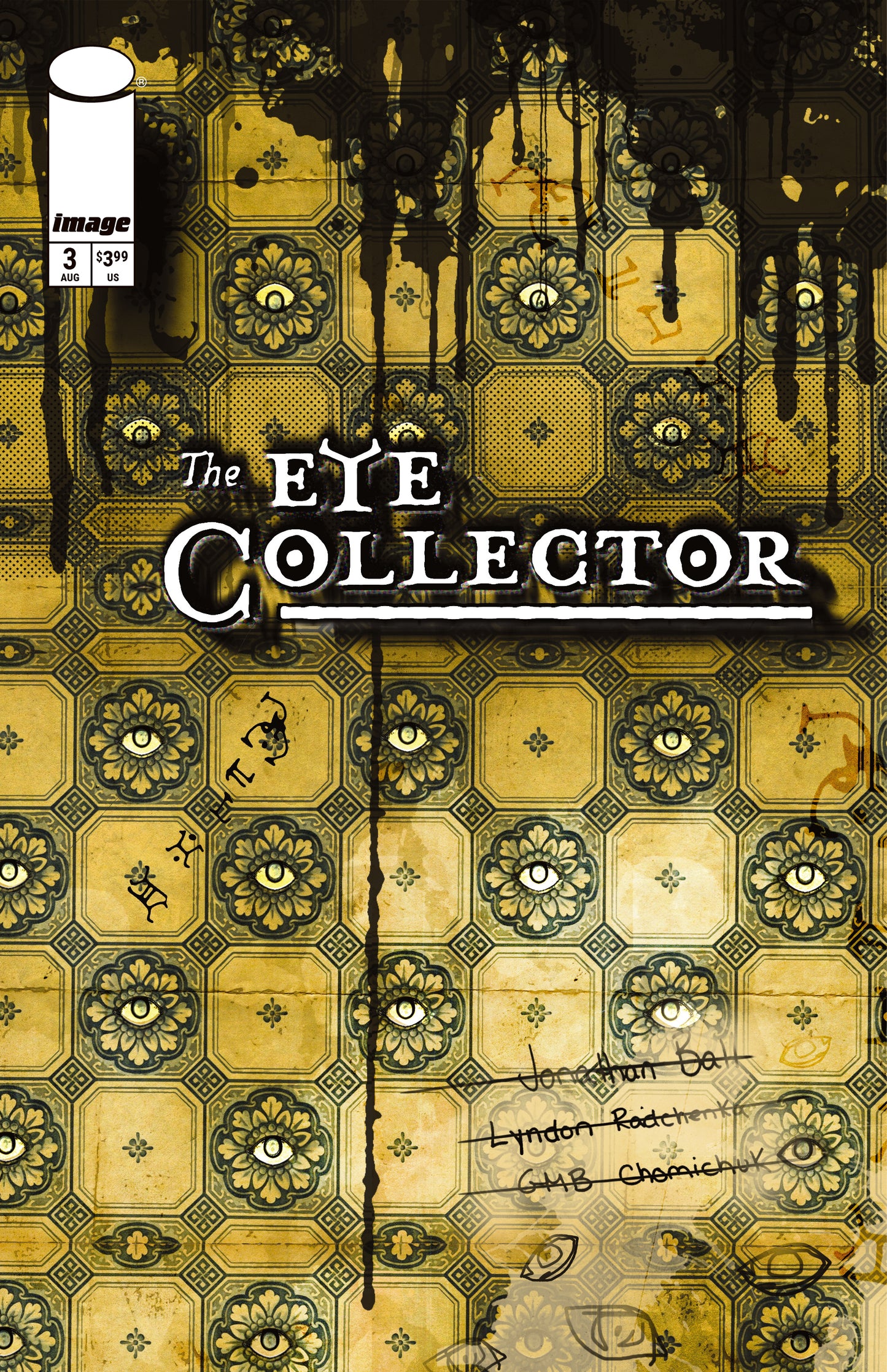 EYE COLLECTOR #3 CVR B GMB CHOMICHUK INK DRIP VAR (26 Aug Release)