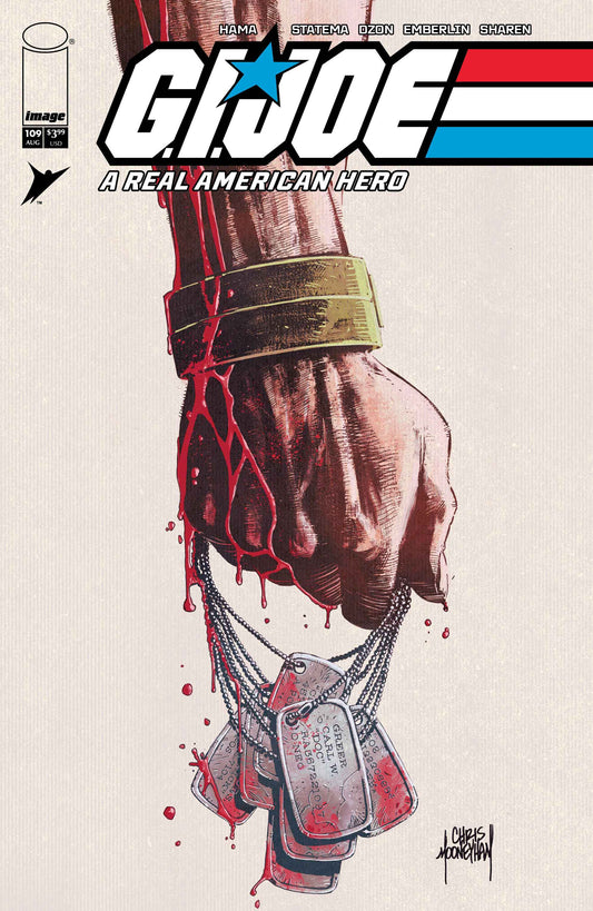 GI JOE A REAL AMERICAN HERO #109 HAMA FILES EDITION CVR B CHRIS MOONEYHAM VAR (26 Aug Release)