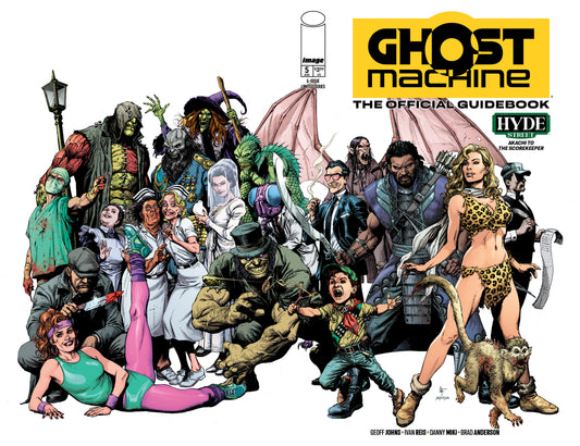 GHOST MACHINE THE OFFICIAL GUIDEBOOK #5 (OF 5) CVR A GARY FRANK & BRAD ANDERSON WRAPAROUND (05 Aug Release)