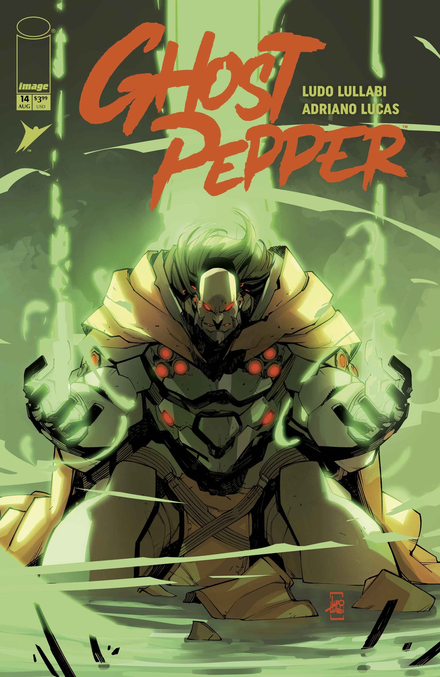 GHOST PEPPER #14 CVR A LUDO LULLABI & ADRIANO LUCAS (26 Aug Release)
