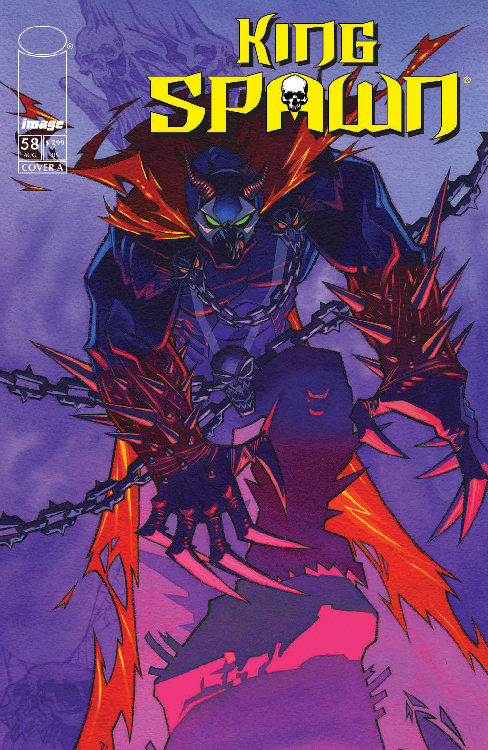 KING SPAWN #58 CVR A SHAWN CRYSTAL (26 Aug Release)