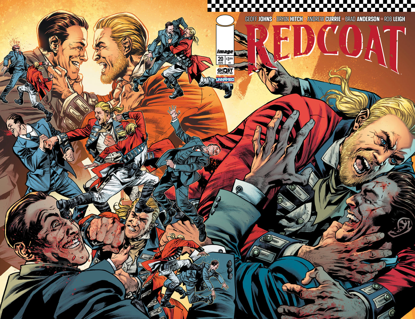 REDCOAT #20 CVR A BRYAN HITCH & BRAD ANDERSON WRAPAROUND (16 Sep Release)
