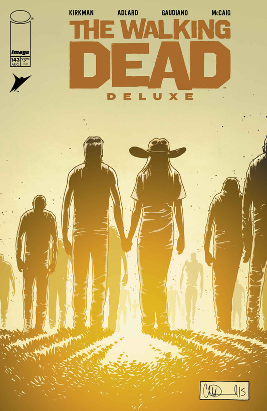 WALKING DEAD DELUXE #143 CVR B CHARLIE ADLARD & DAVE MCCAIG VAR (MR) (19 Aug Release)