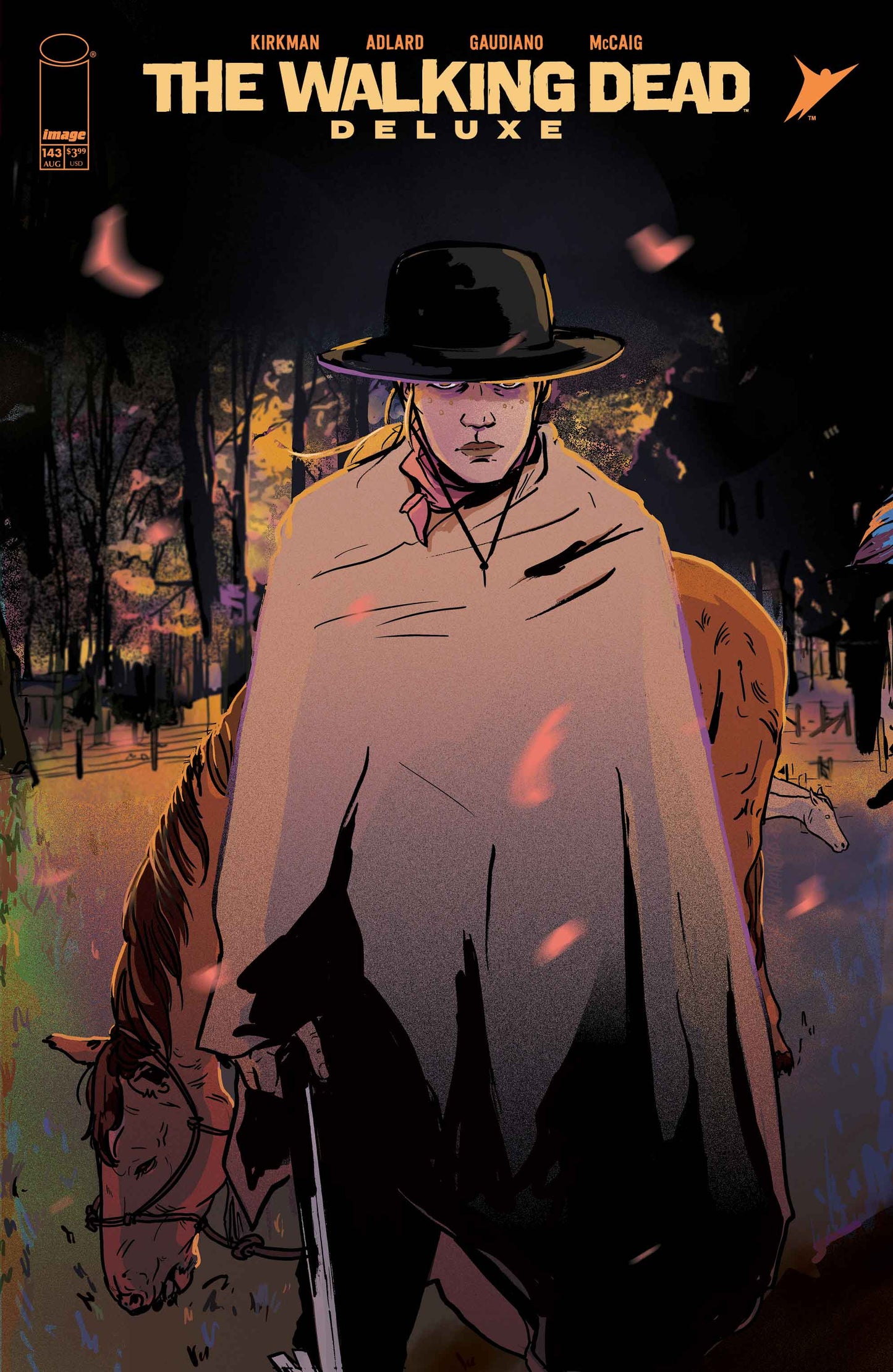 WALKING DEAD DELUXE #143 CVR C LIANA KANGAS CONNECTING VAR (MR) (19 Aug Release)