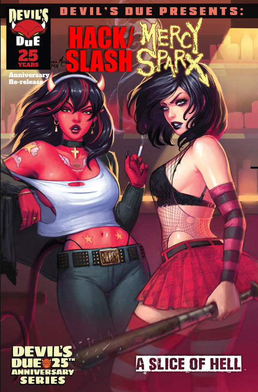 DEVILS DUE PRESENTS HACK SLASH MERCY SPARX #1 (ONE SHOT) CVR D SONIA MATAS VAR (MR) (05 Aug Release)