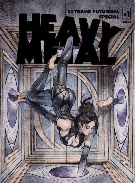HEAVY METAL MAGAZINE SPECIAL EXTREME FUTURISM #1 CVR A MARCO TURINI (MR) (26 Aug Release)
