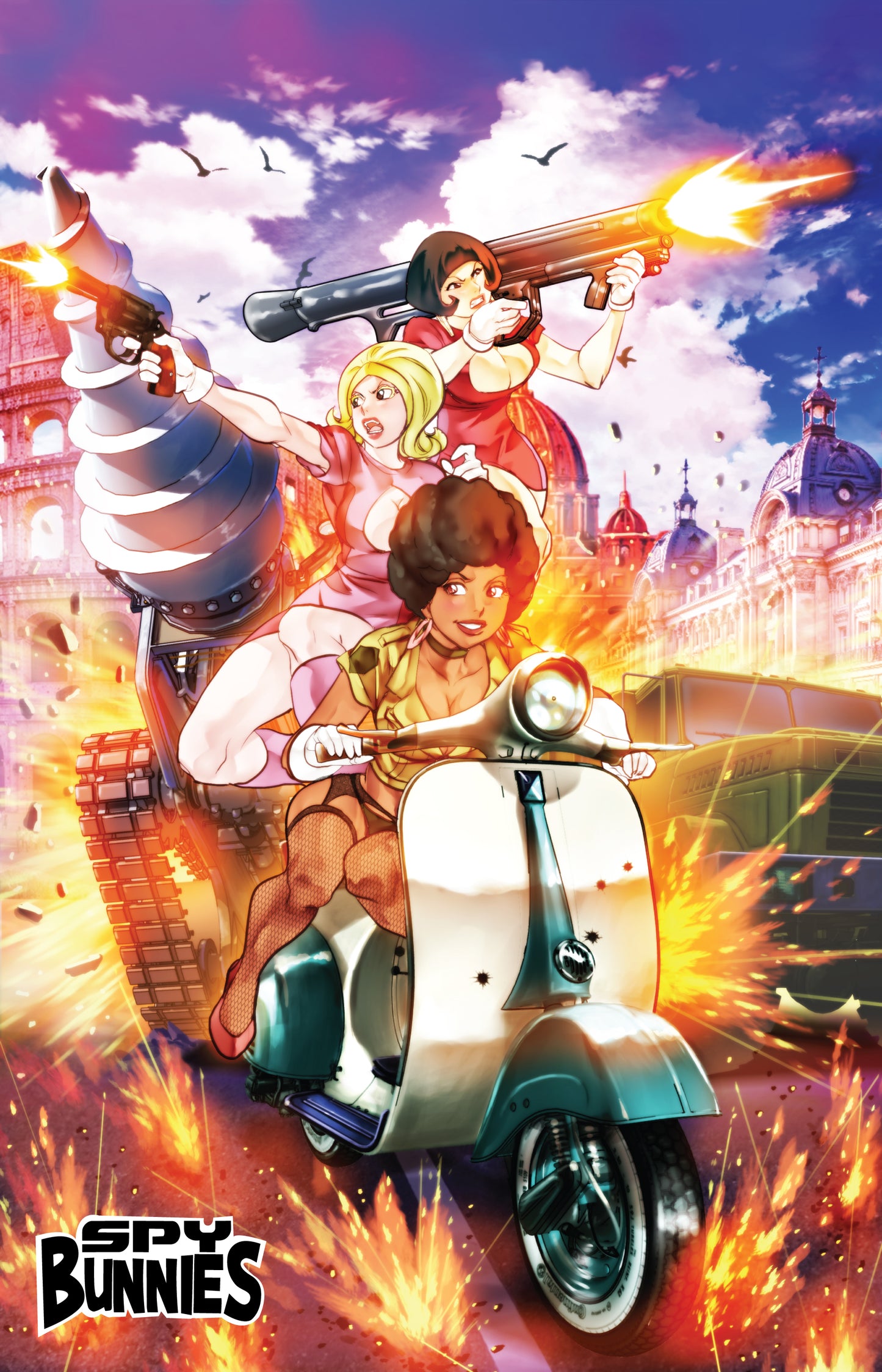 SPY BUNNIES #2 (OF 2) CVR B ERWIN PRASETYA VAR (05 Aug Release)