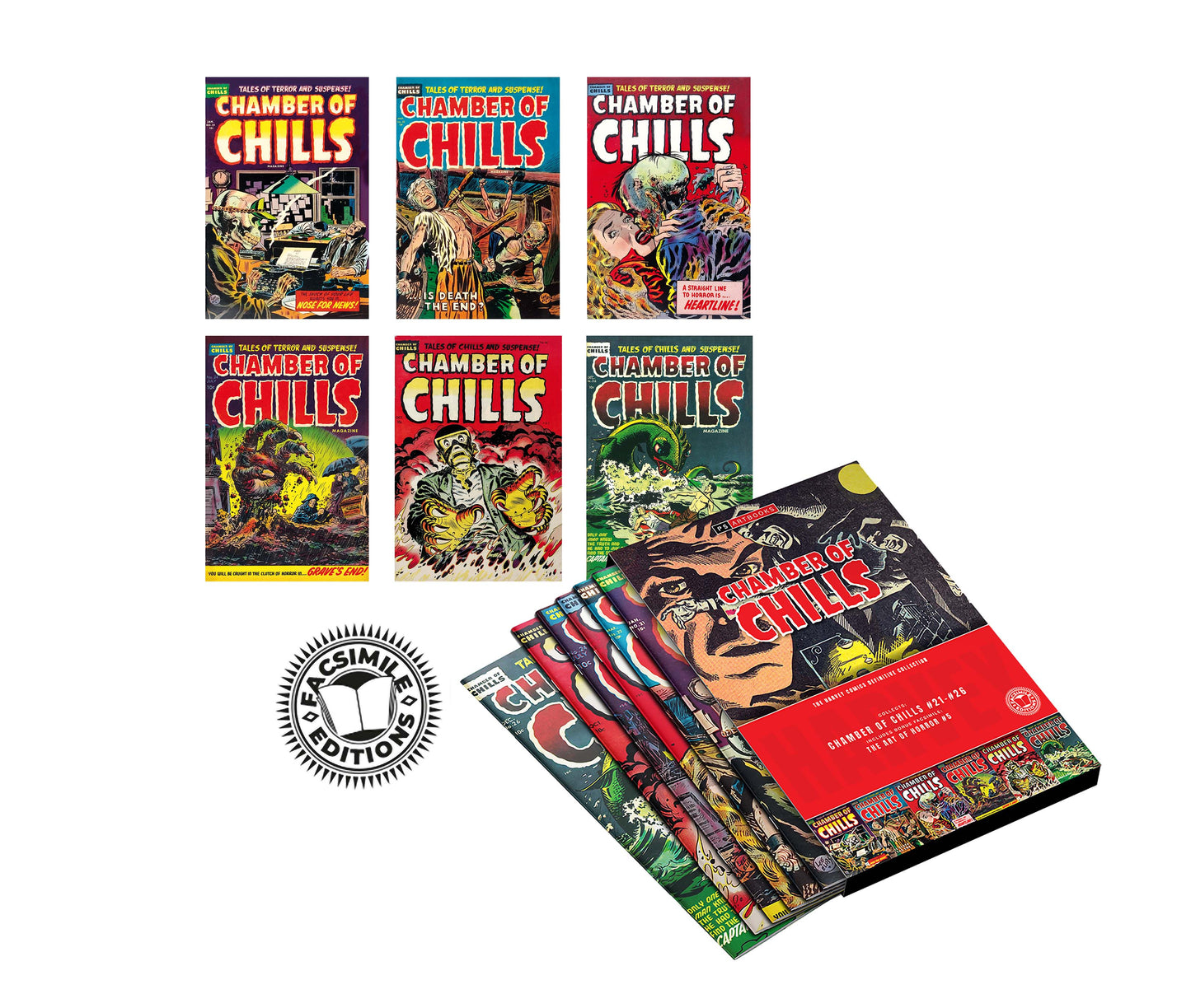 PS ARTBOOKS CHAMBER OF CHILLS HC VOL 05 FACSIMILE SLIPCASE EDITION (19 Aug Release)