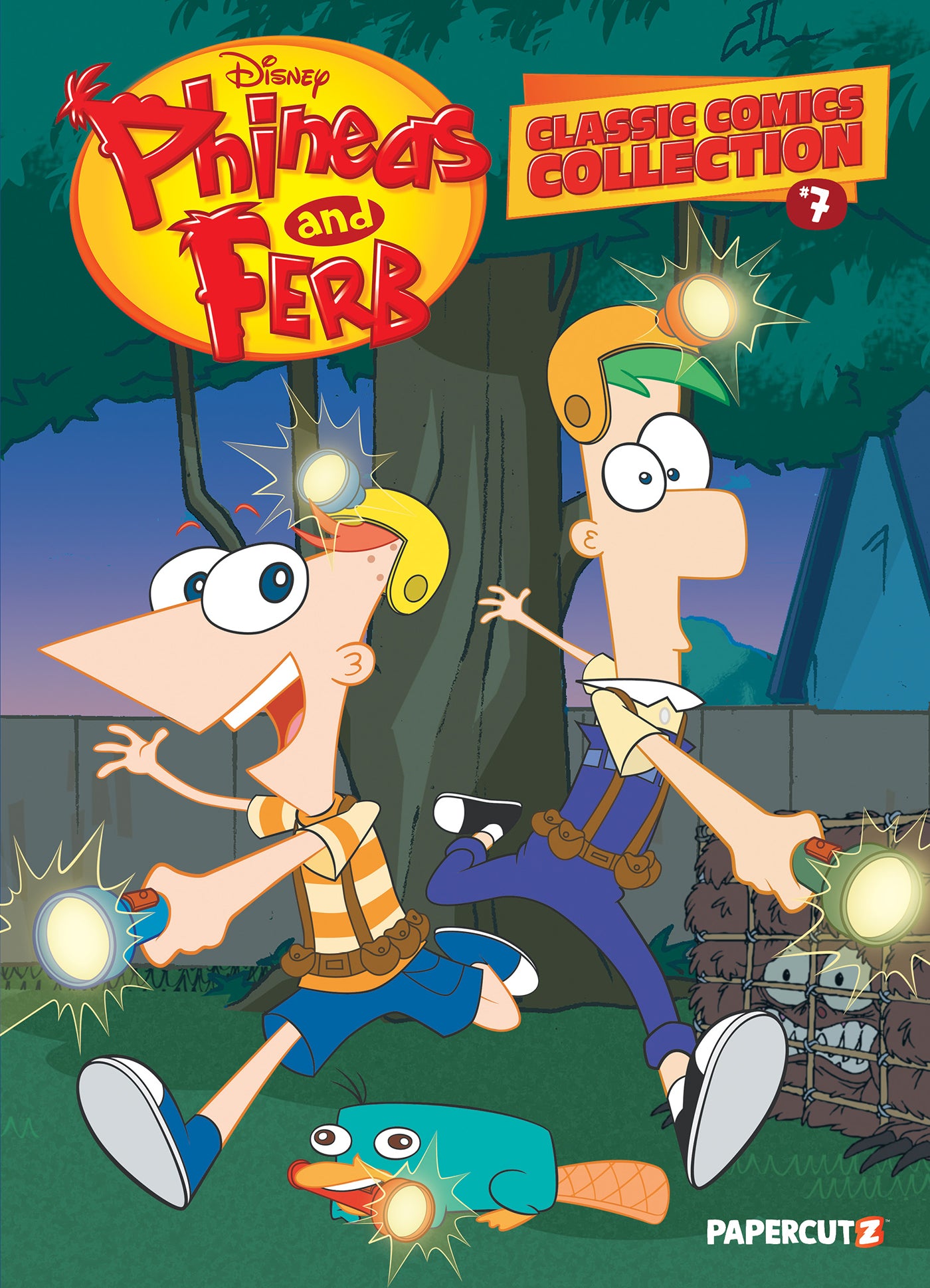 PHINEAS AND FERB CLASSIC COMICS COLLECTION HC VOL 07 (12 Aug Release)