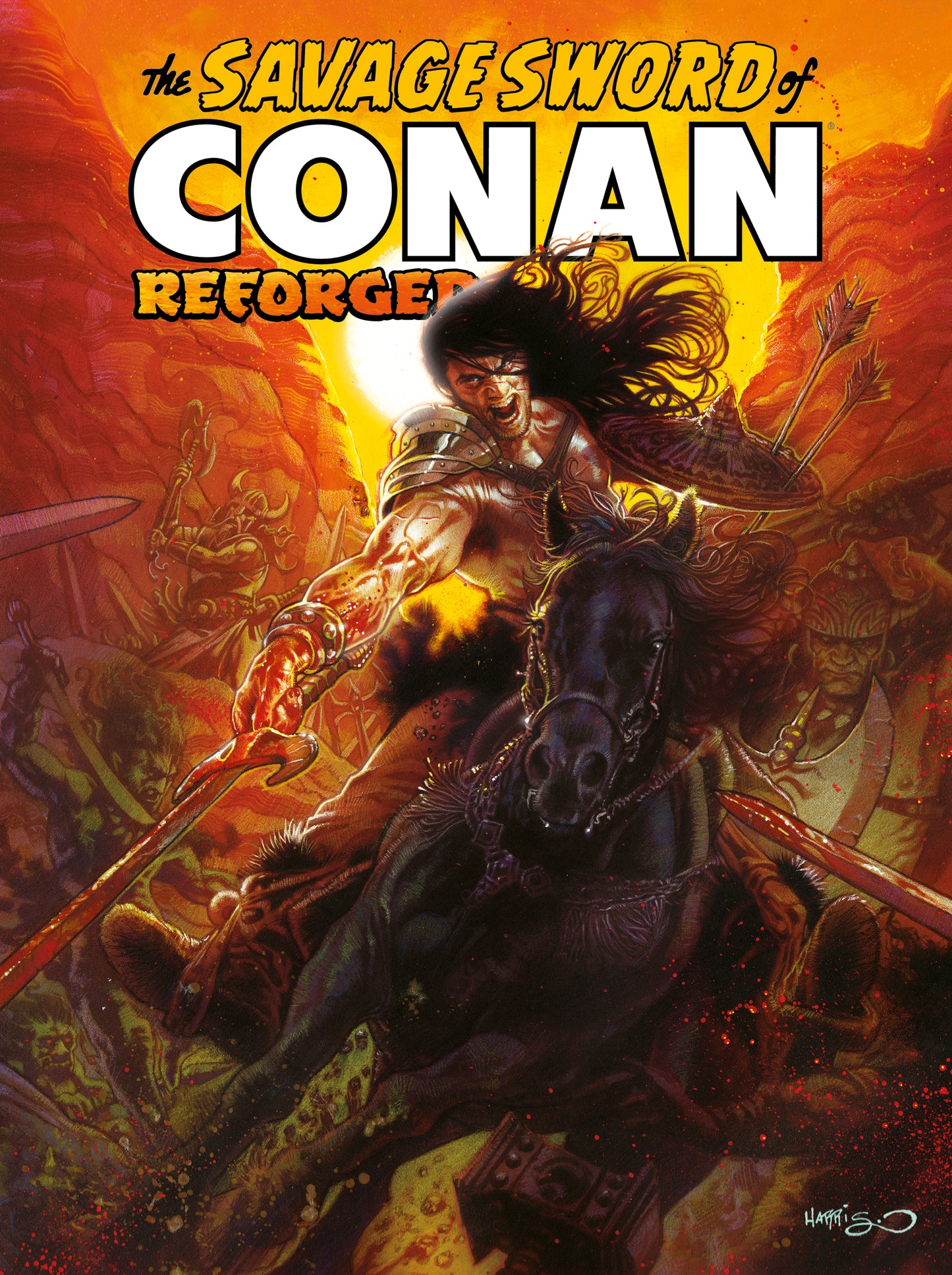 SAVAGE SWORD OF CONAN REFORGED #6 CVR A TONY HARRIS CARDSTOCK (MR) (12 Aug Release)