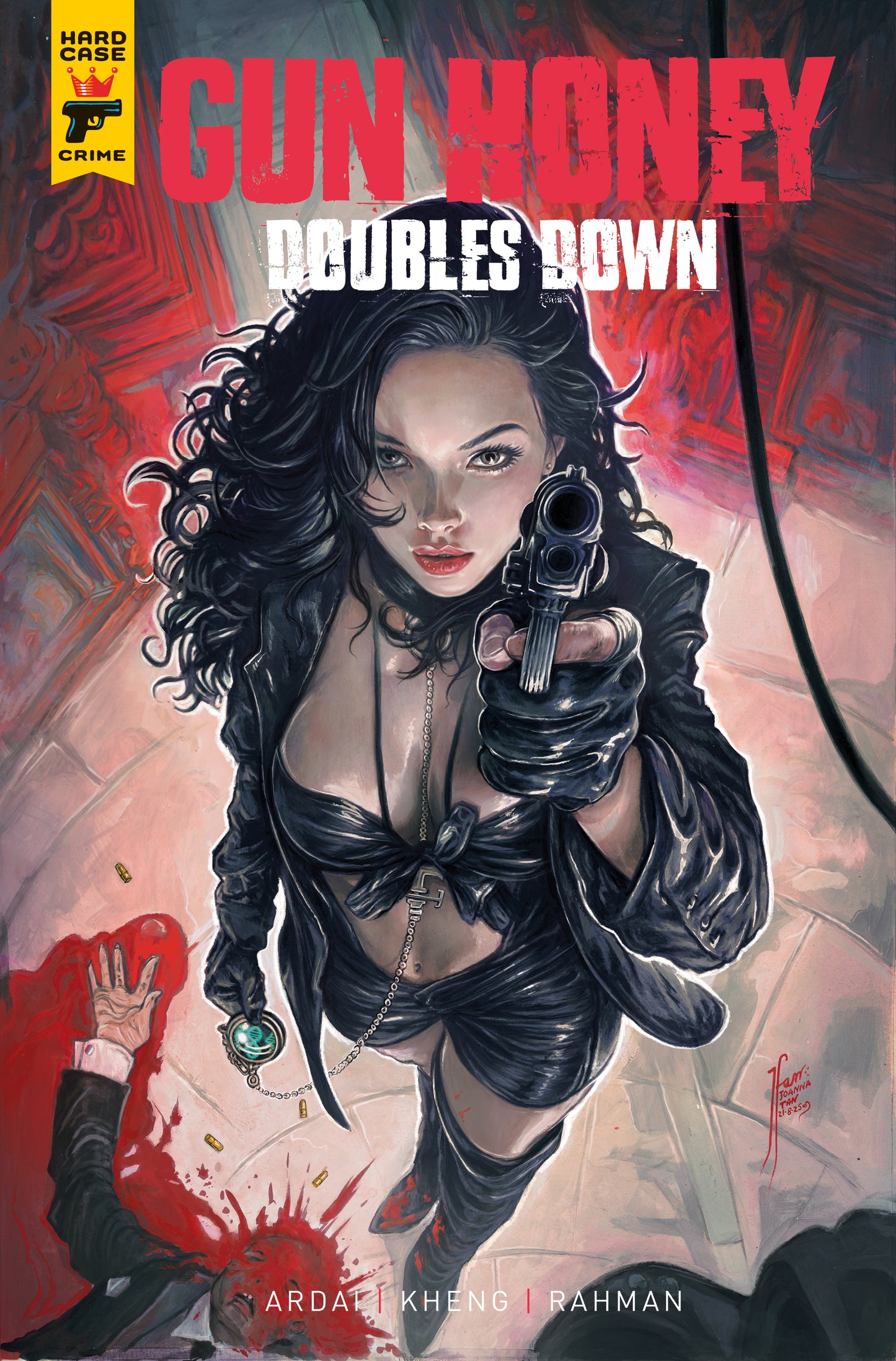 GUN HONEY DOUBLES DOWN #3 (OF 4) CVR K TEHANI FARR FOIL VAR (MR) (19 Aug Release)