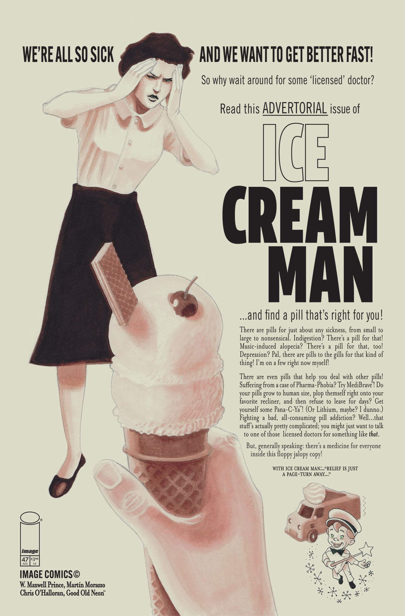 ICE CREAM MAN #47 CVR A MARTIN MORAZZO & CHRIS OHALLORAN (MR) (09 Sep Release)