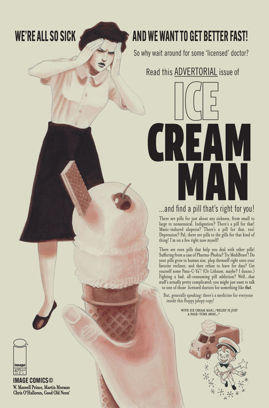ICE CREAM MAN #47 CVR A MARTIN MORAZZO & CHRIS OHALLORAN (MR) (09 Sep Release)