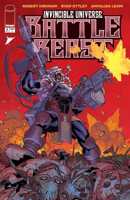 INVINCIBLE UNIVERSE BATTLE BEAST #6 CVR D INC 1:25 CORY WALKER & LORENZO DE FELICI VAR