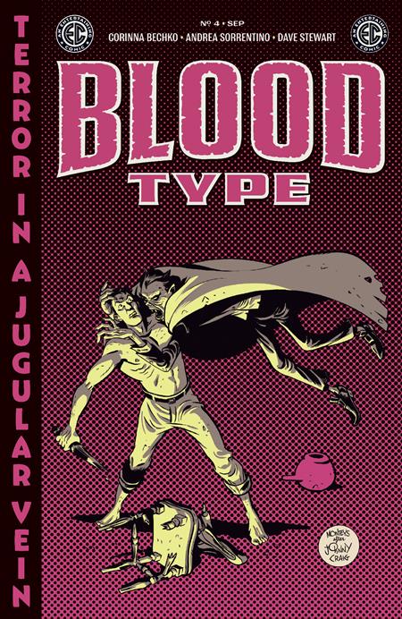 EC BLOOD TYPE #4 (OF 4) CVR C INC 1:10 ALBERT MONTEYS EC HOMAGE VAR