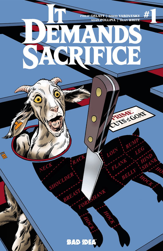 IT DEMANDS SACRIFICE #1 (OF 4) CVR K MARK BUCKINGHAM INTERMIX VAR | BAD IDEA | Comicbookeroo